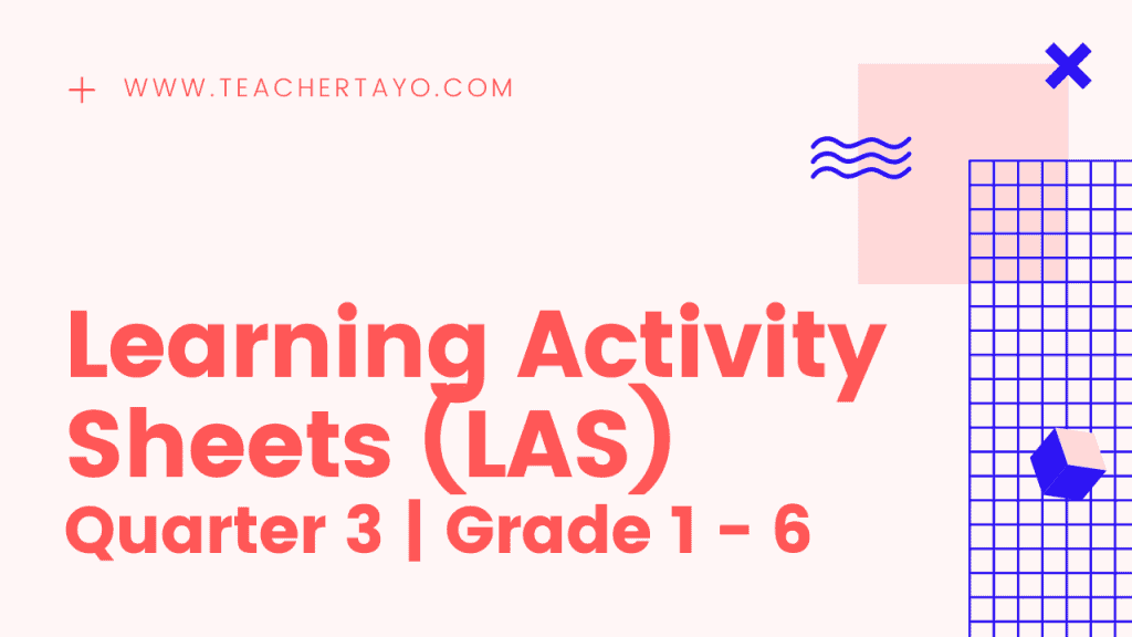 learning activity sheets
