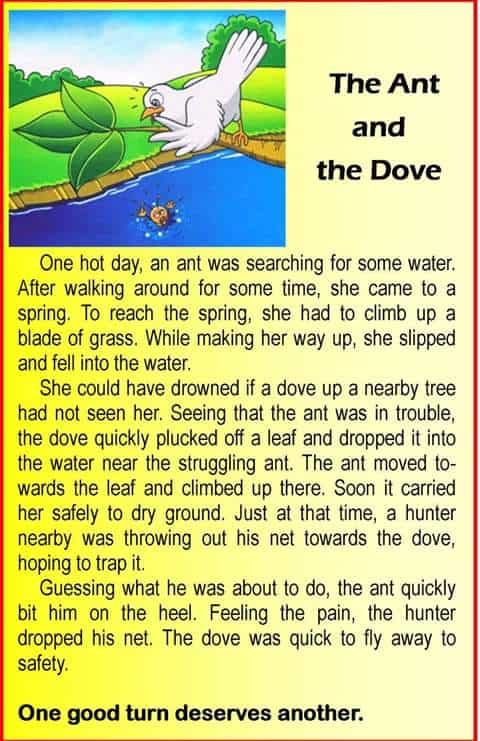 a short story for class 3