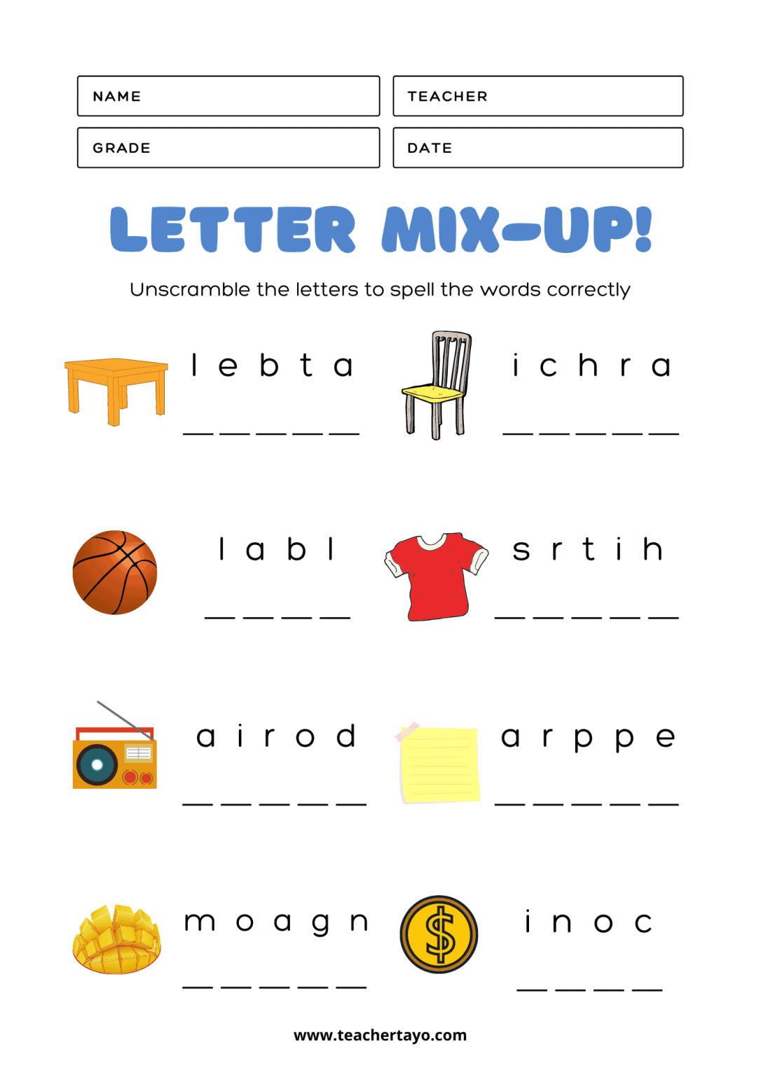 letter scrambler