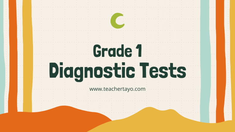 Grade 1 Diagnostic Tests
