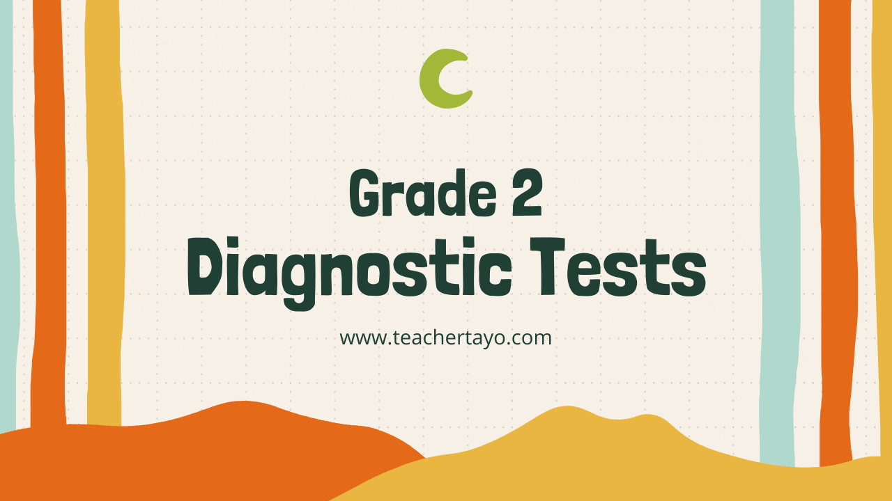 Sample Diagnostic Test In Math For Grade 1