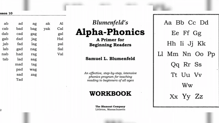 Alpha-Phonics Workbook
